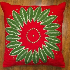 Crate&Barrel Holiday Pillow